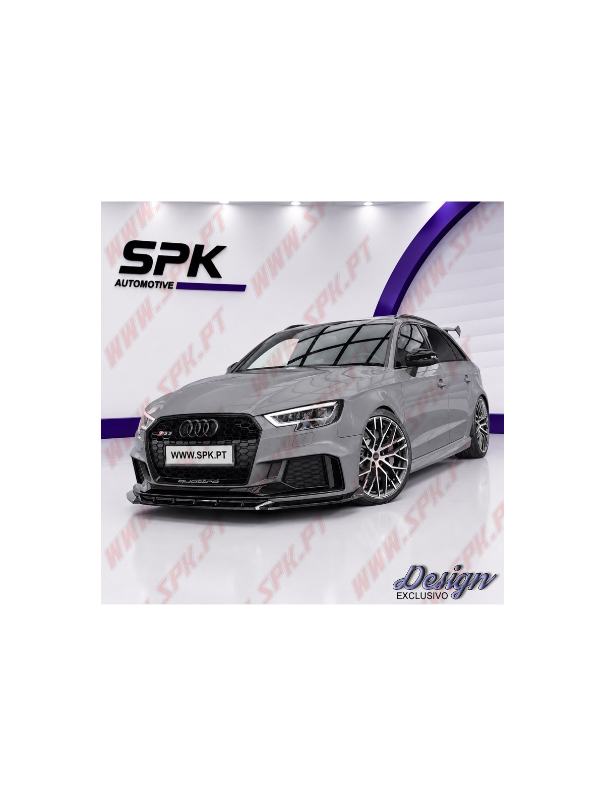 Lip Spoiler Frontal - Audi RS3 8V/8VA (2016-2020)