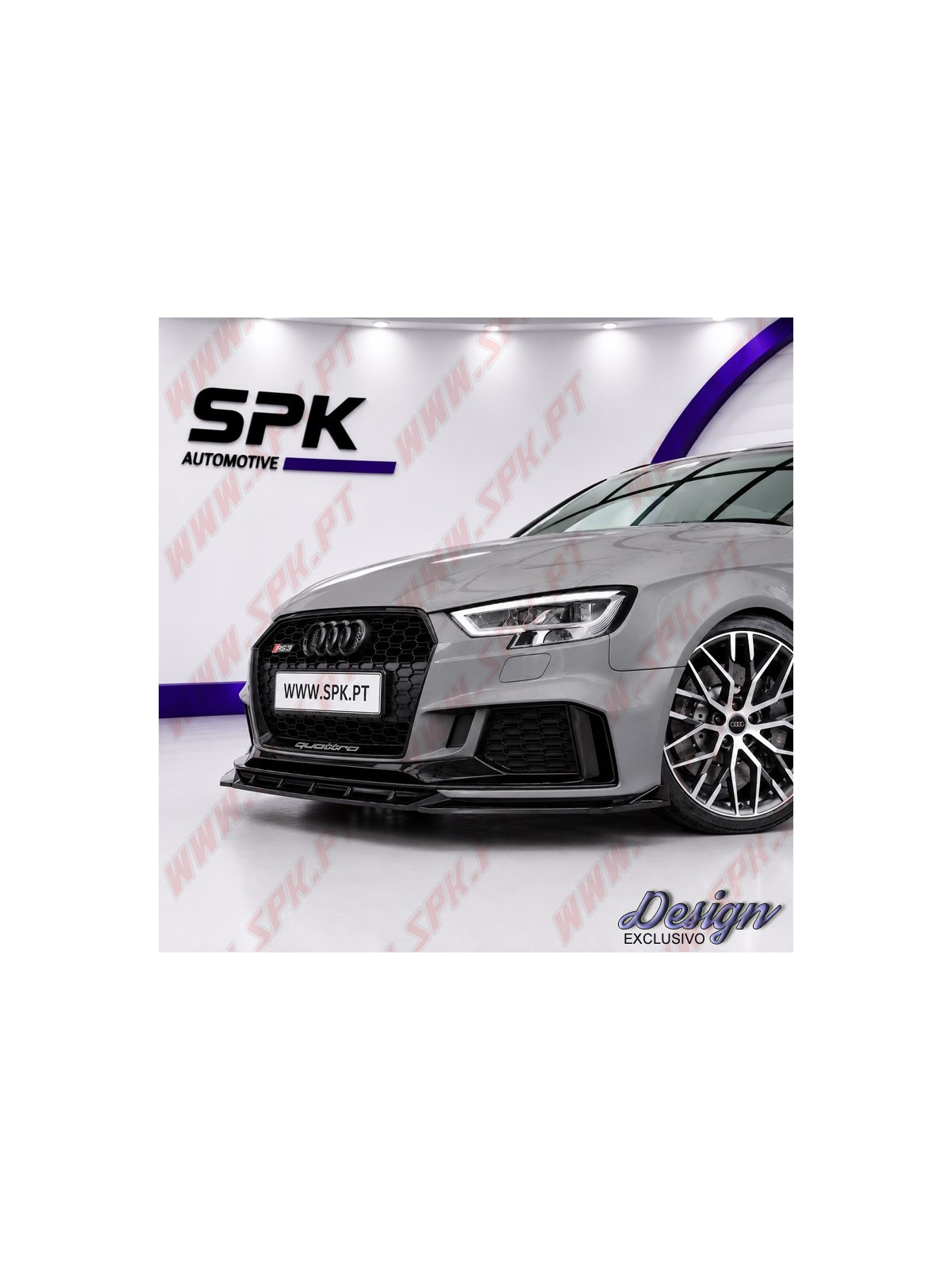 Lip Spoiler Frontal - Audi RS3 8V/8VA (2016-2020)