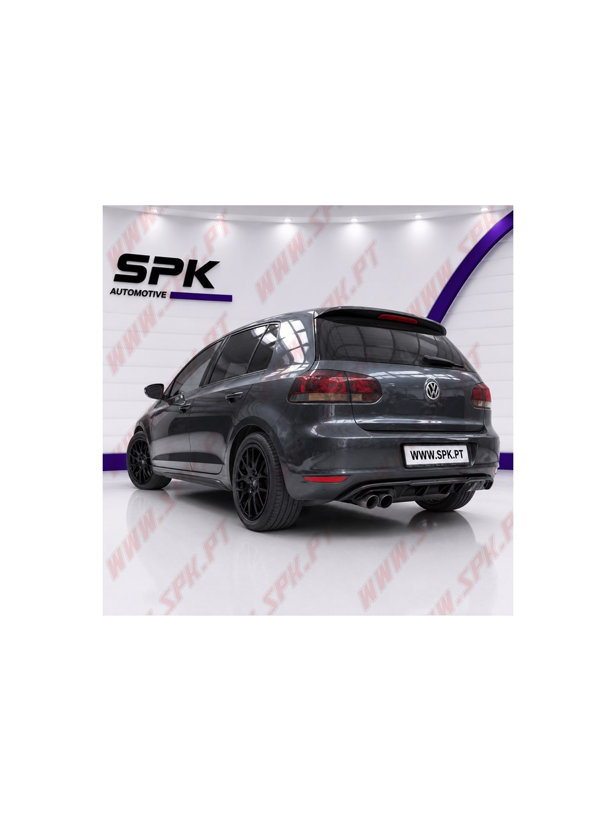 Difusor Traseiro V.3 - VW Golf 6 "Standard" (2008-2012)