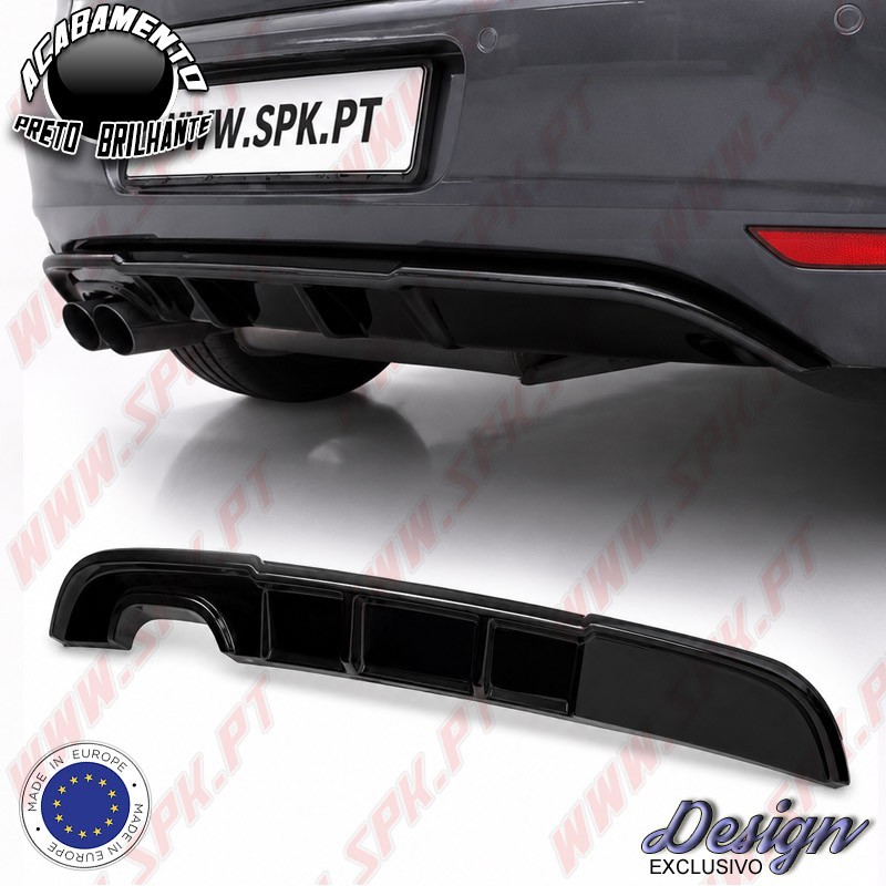 Difusor Traseiro V.3 - VW Golf 6 "Standard" (2008-2012)