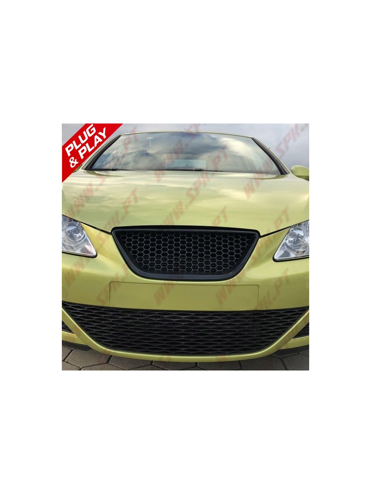 Grelha Frontal Sem Simbolo - Seat Ibiza 6J (2008-2012)