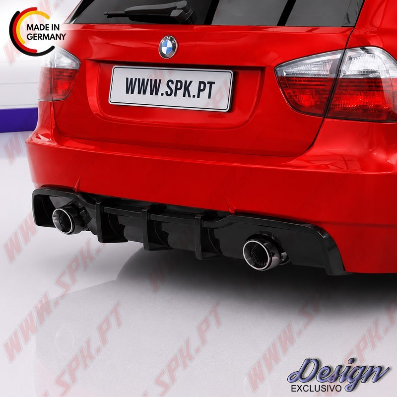 Difusor Traseiro - BMW E90 / E91 (2005-2008)