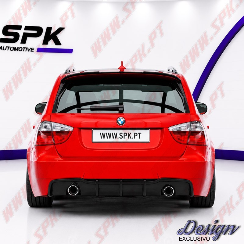 Difusor Traseiro - BMW E90 / E91 (2005-2008)
