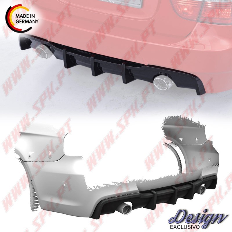 Difusor Traseiro - BMW E90 / E91 (2005-2008)