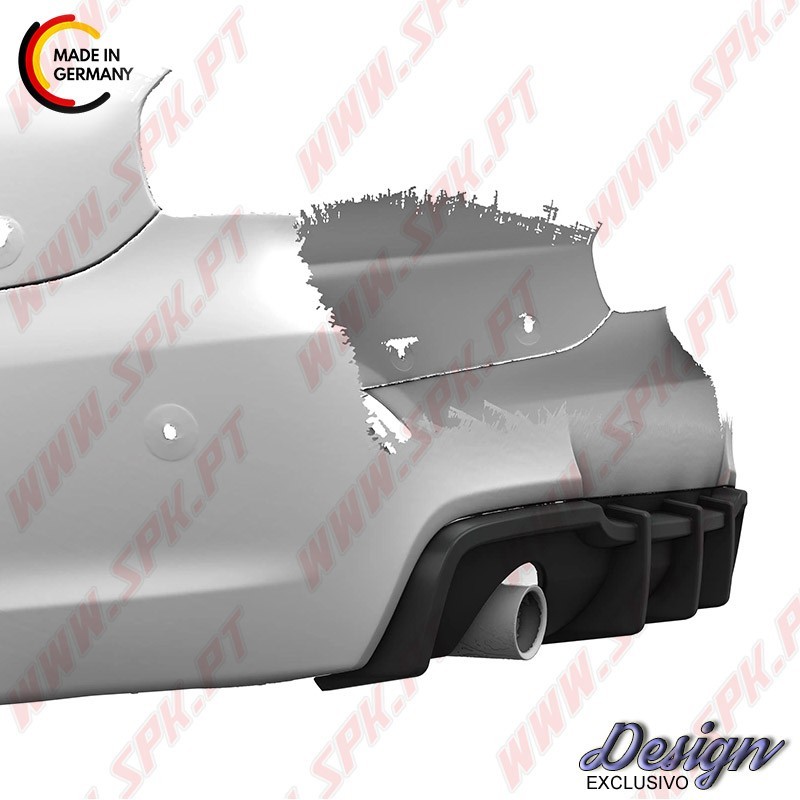 Difusor Traseiro - BMW E90 / E91 (2005-2008)