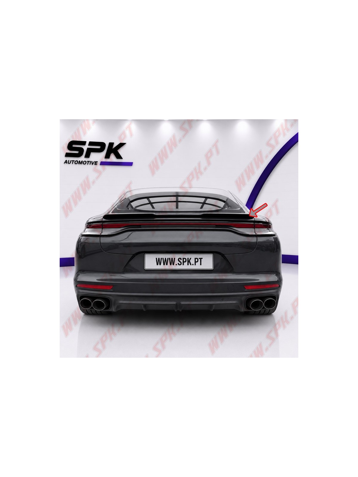 Aileron Traseiro Look M4 - Porsche Panamera 971 (2016-2023)