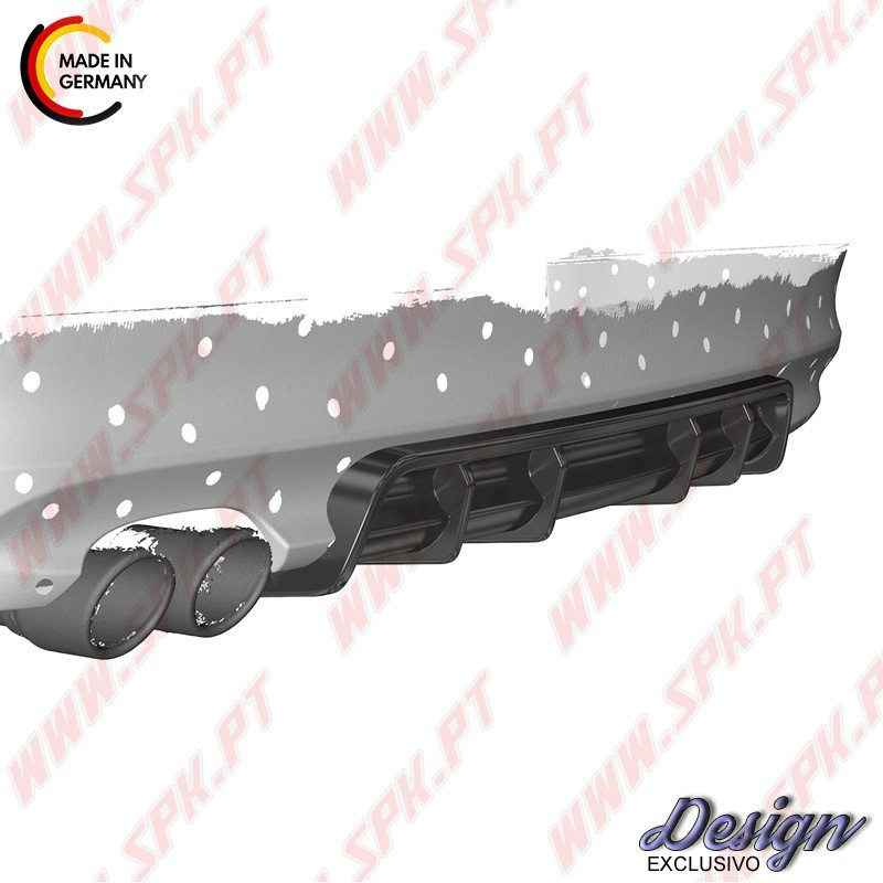 Difusor Traseiro - BMW E90 / E91 Base (2005-2008)