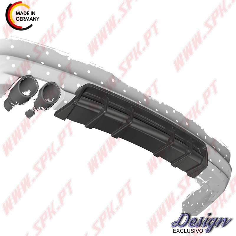 Difusor Traseiro - BMW E90 / E91 Base (2005-2008)