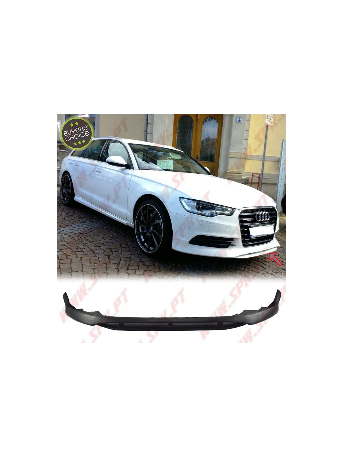 Spoiler Frontal Audi A6 C7 Sedan / Avant (2011-2014)