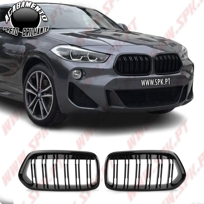 Grelhas Frontais Look M-Performance - BMW X2 F39 (2017-2023)