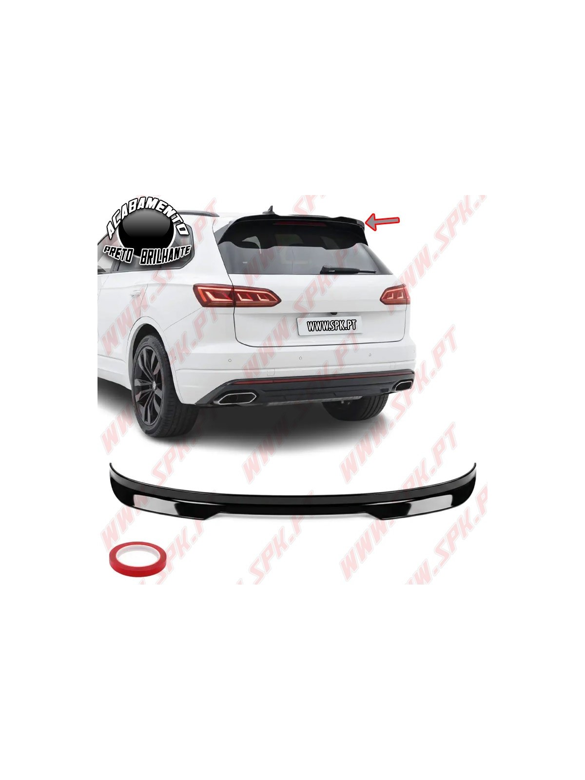 Aileron Traseiro - VW Touareg 3 (2018-2026)