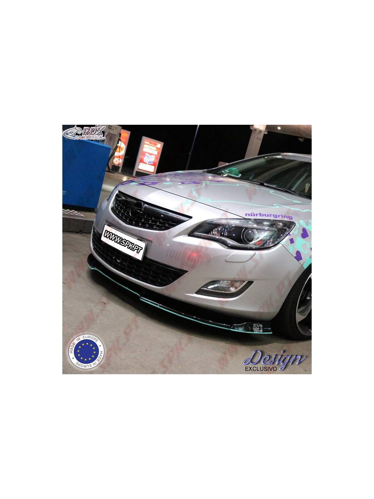 Lip Spoiler Frontal Vario-X - Opel Astra J (2009-2012)
