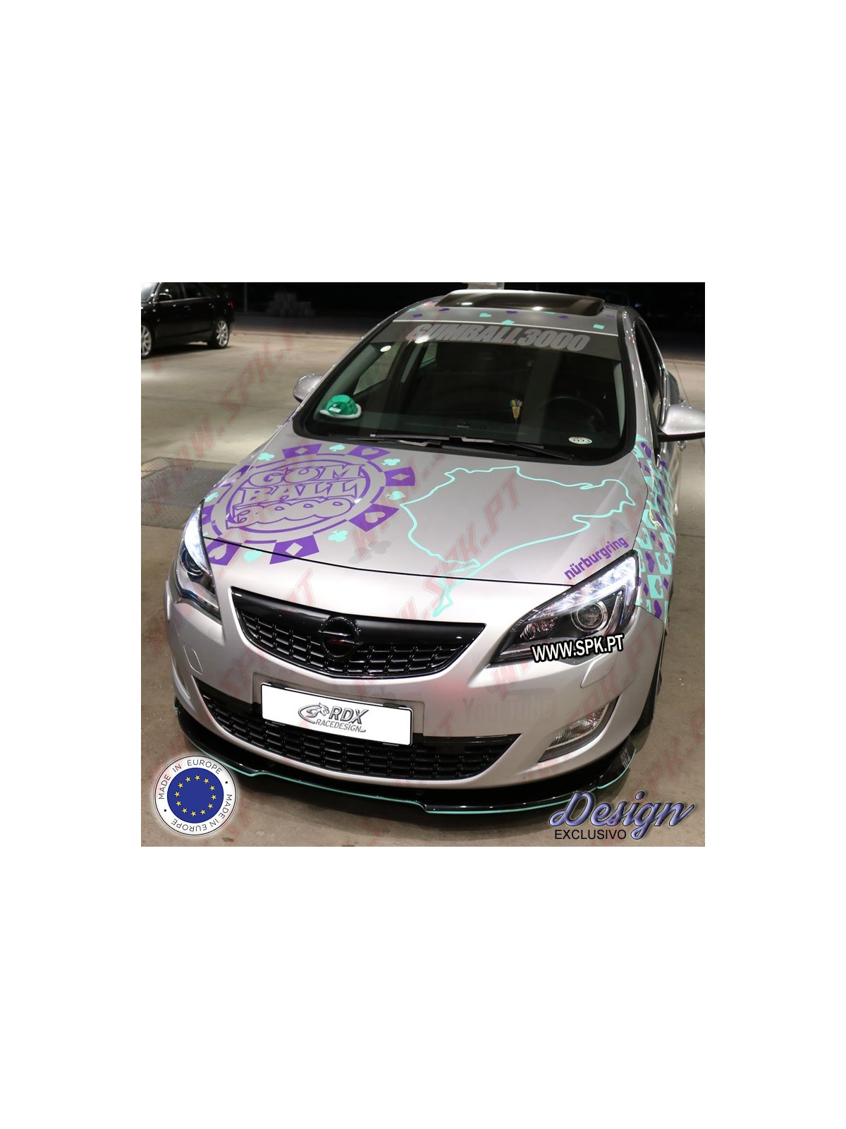Lip Spoiler Frontal Vario-X - Opel Astra J (2009-2012)