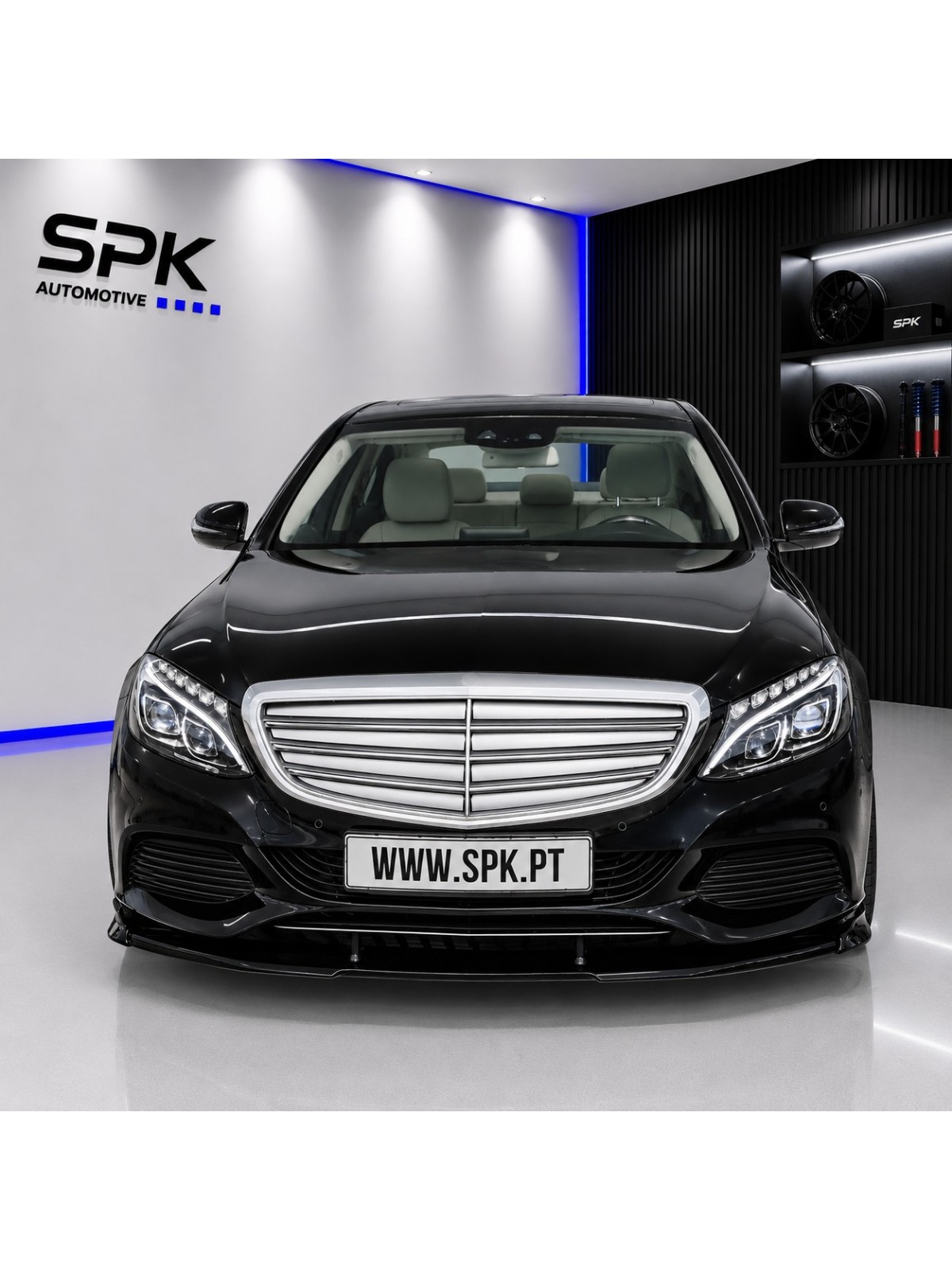 Lip Spoiler Frontal Vario-X - Mercedes W205 "Standard" (2014-2018)