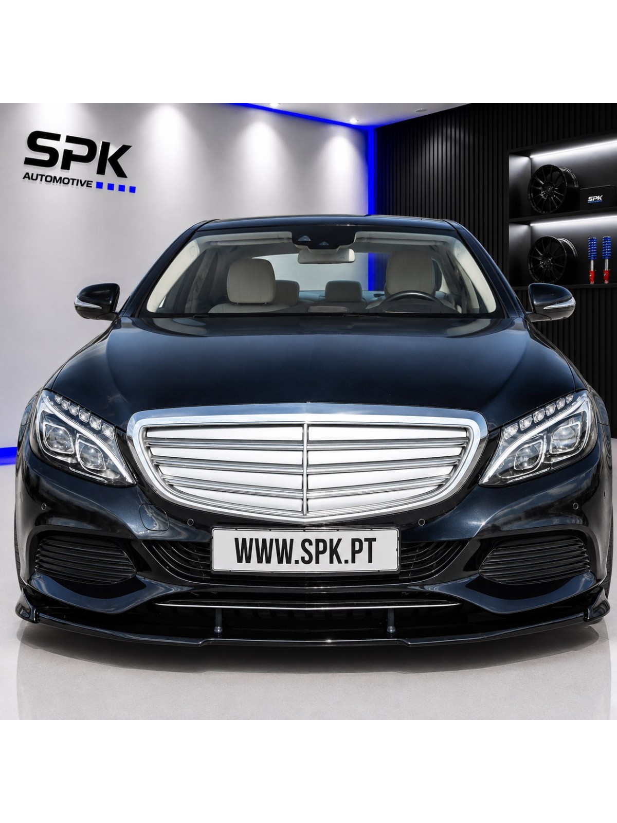 Lip Spoiler Frontal Vario-X - Mercedes W205 "Standard" (2014-2018)