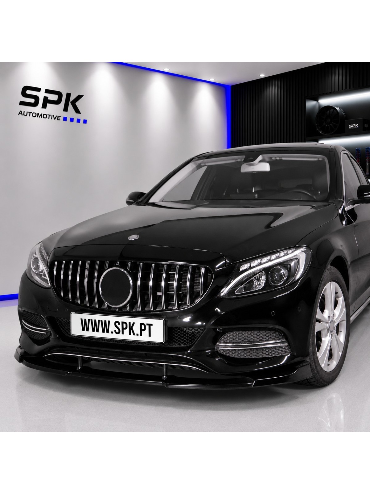 Lip Spoiler Frontal Vario-X V.2 - Mercedes W205 "Standard" (2014-2018)