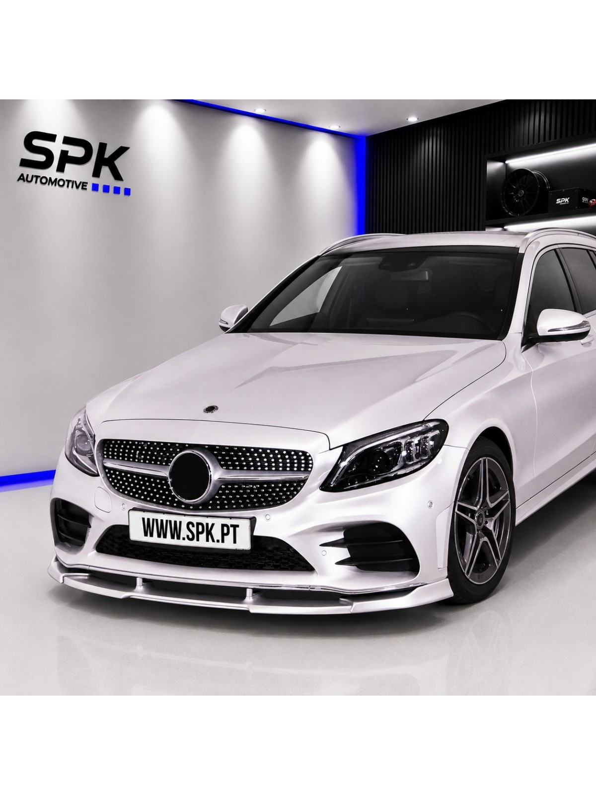 Lip Spoiler Frontal Vario-X - Mercedes W205 "AMG-Line" (2018-2021)
