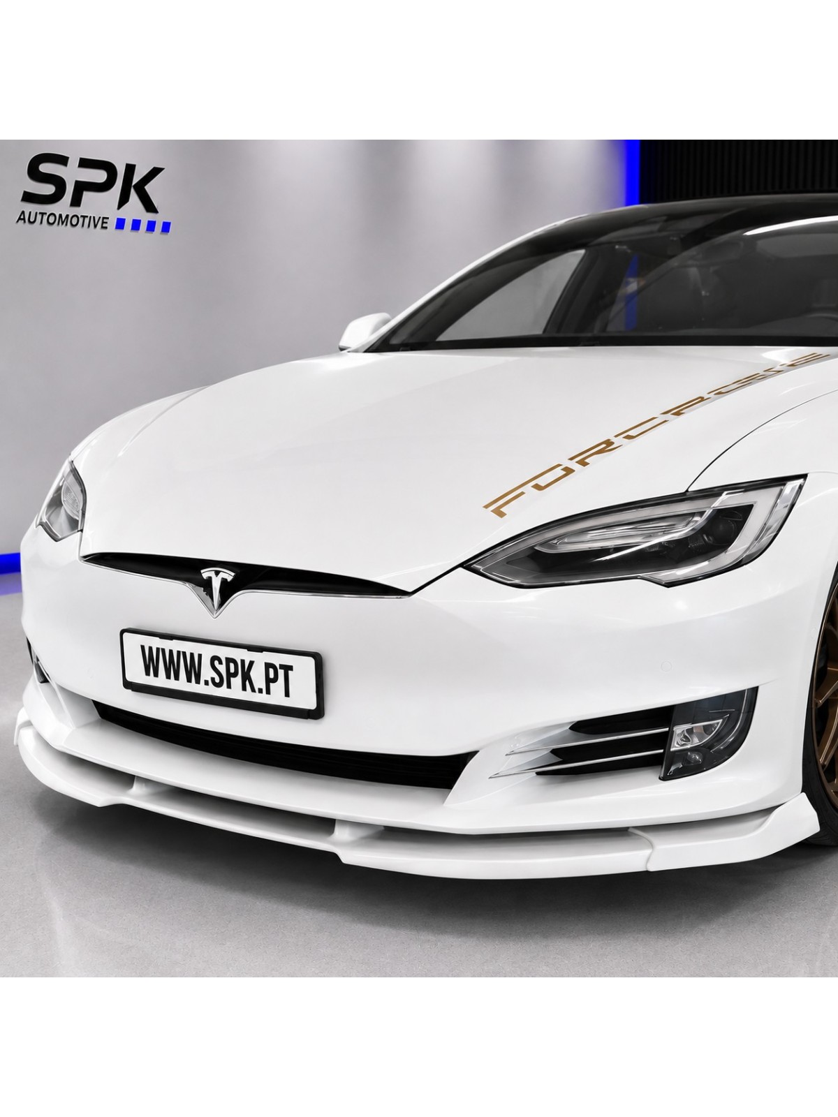 Lip Spoiler Frontal Vario-X - Tesla Model S (2016-)