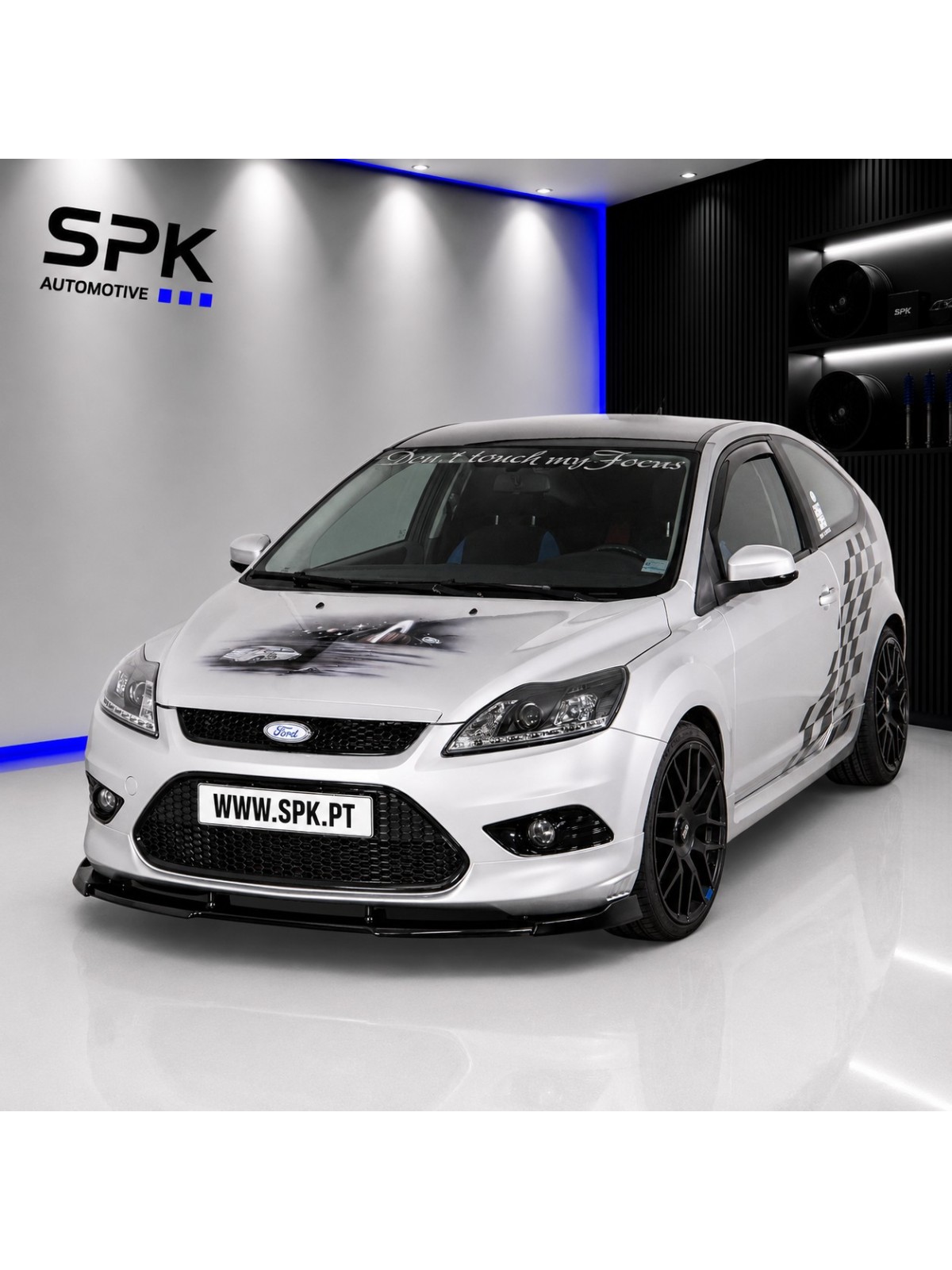 Lip Spoiler Frontal Vario-X - Ford Focus Facelift "Sport" (2008-2011)