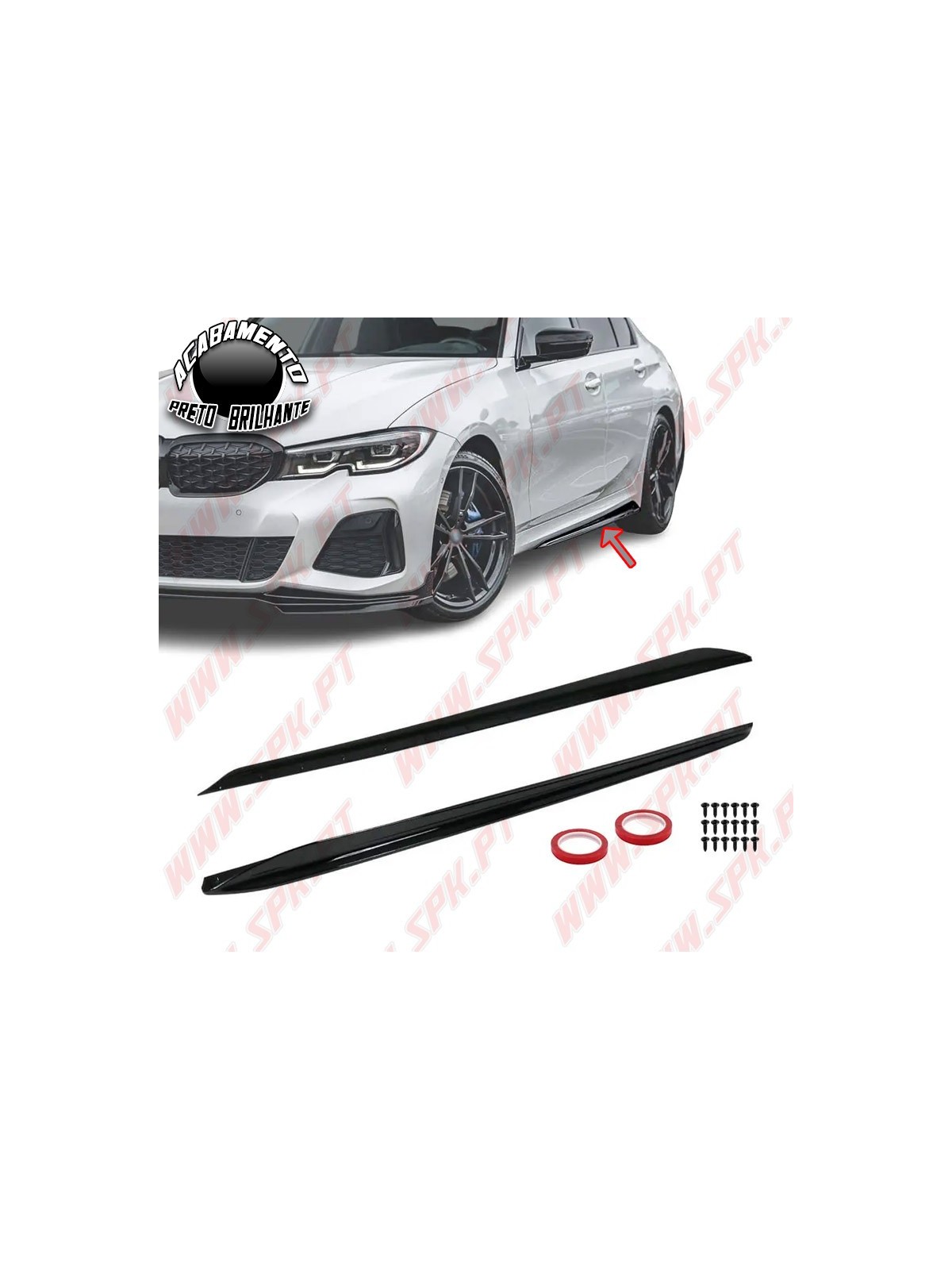 Extensão de Embaladeiras - BMW G20 / G21 (2018-2026)