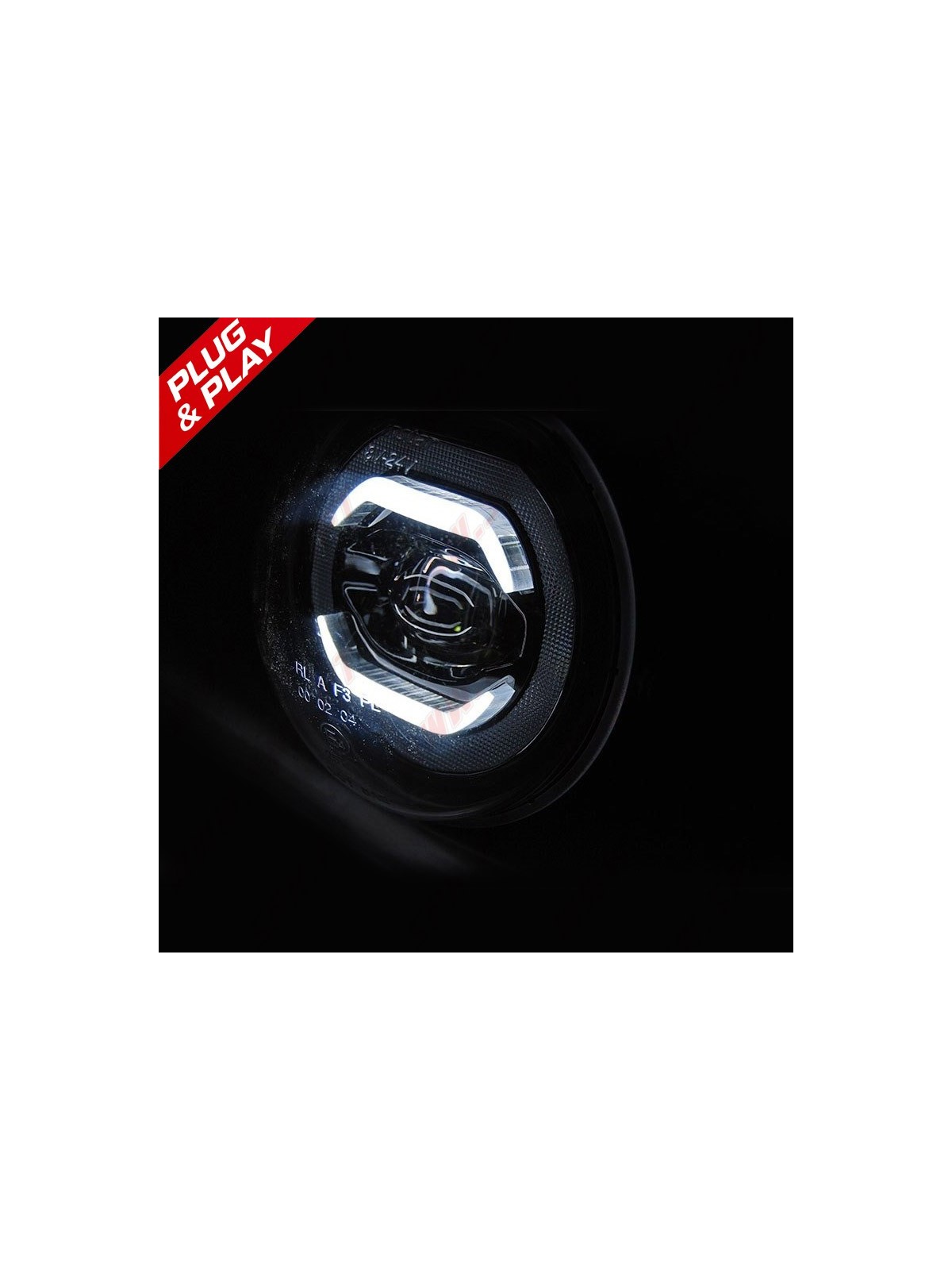Faróis de Nevoeiro Look DRL LED - Mini Cooper F55 / F56 / F54 / F57 (2014-2019)