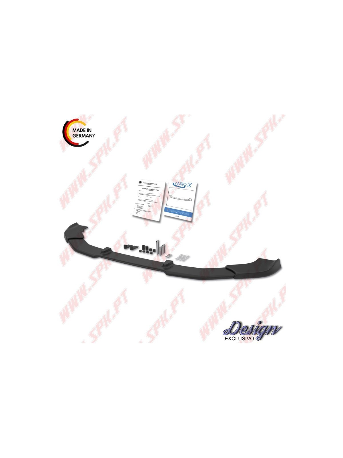 Lip Spoiler Frontal Vario-X - Audi A1 8X "Base" (2010-2014)