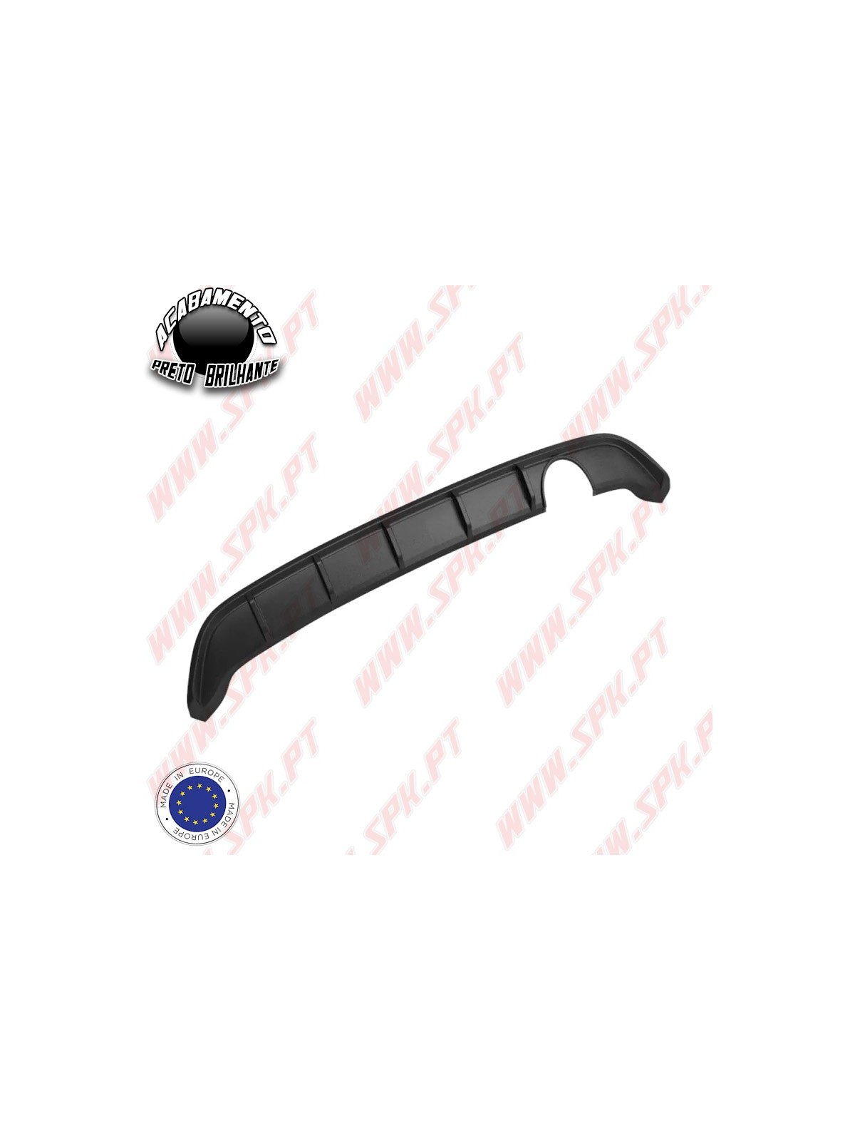 Difusor Traseiro - Ford Fiesta "Base" (2017-2024)