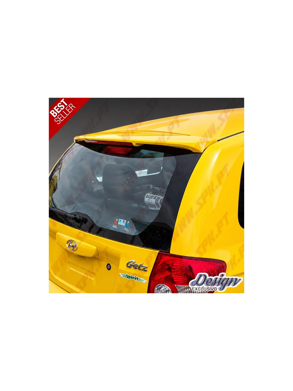 Aileron Traseiro - Hyundai Getz (2002-2009)