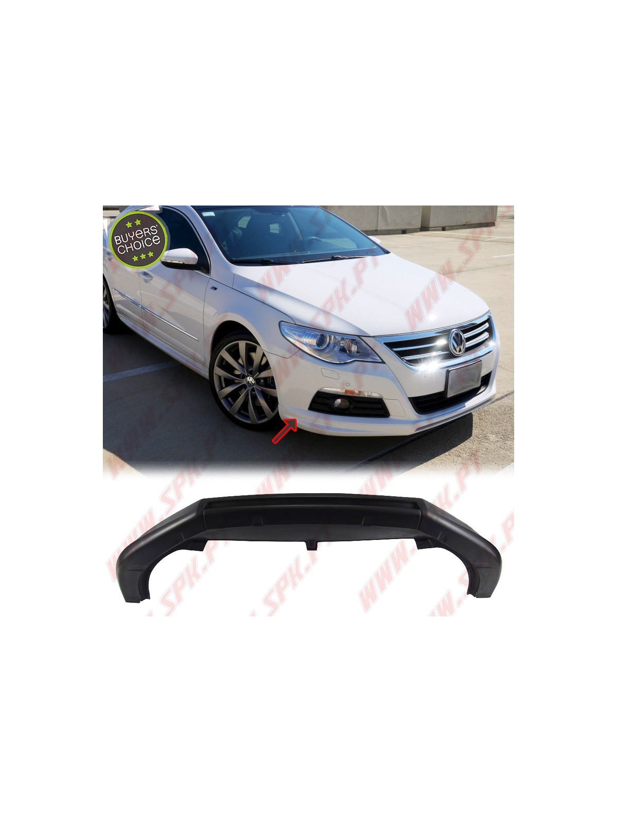 Spoiler Frontal VW Passat CC R-Line (2010-2014)