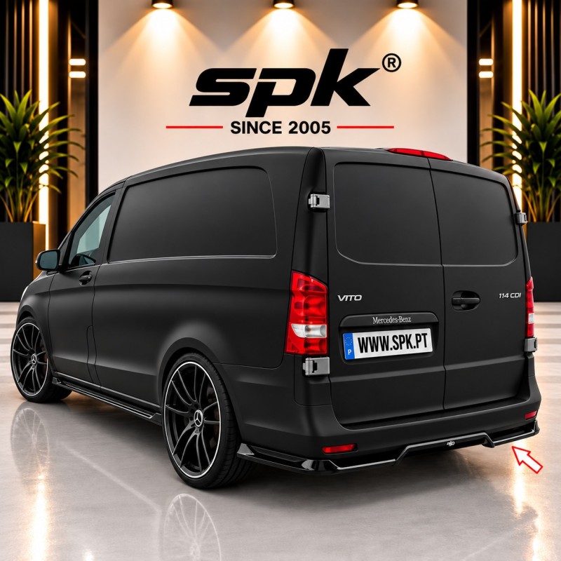 Difusor Traseiro - Mercedes Vito W447 Facelift (2024-)