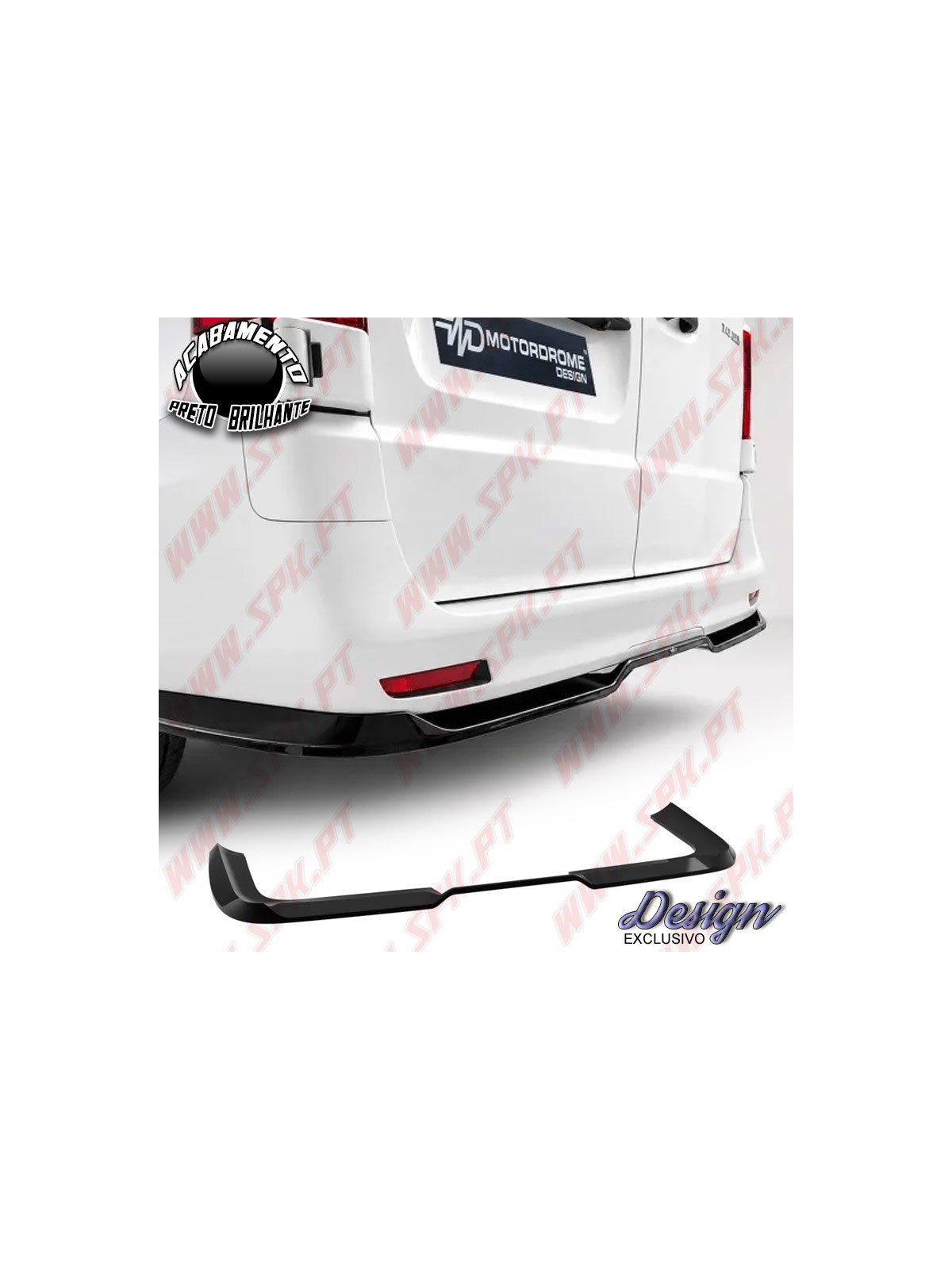 Difusor Traseiro - Mercedes Vito W447 Facelift (2024-)