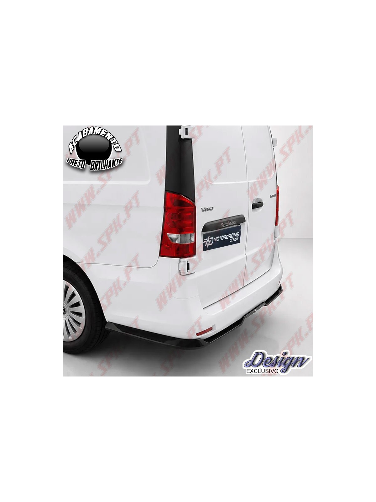 Difusor Traseiro - Mercedes Vito W447 Facelift (2024-)