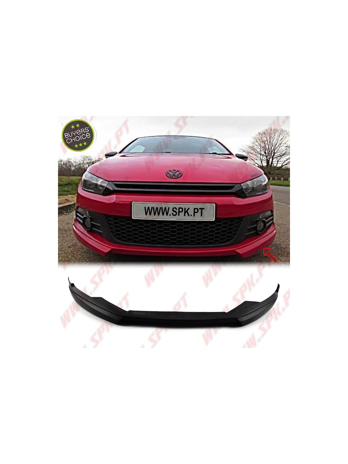 Spoiler Frontal VW Scirocco (2008-2014)