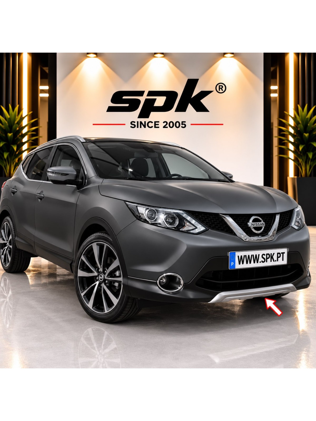 Spoiler Frontal V.2 - Nissan Qashqai J11 (2013-2017)