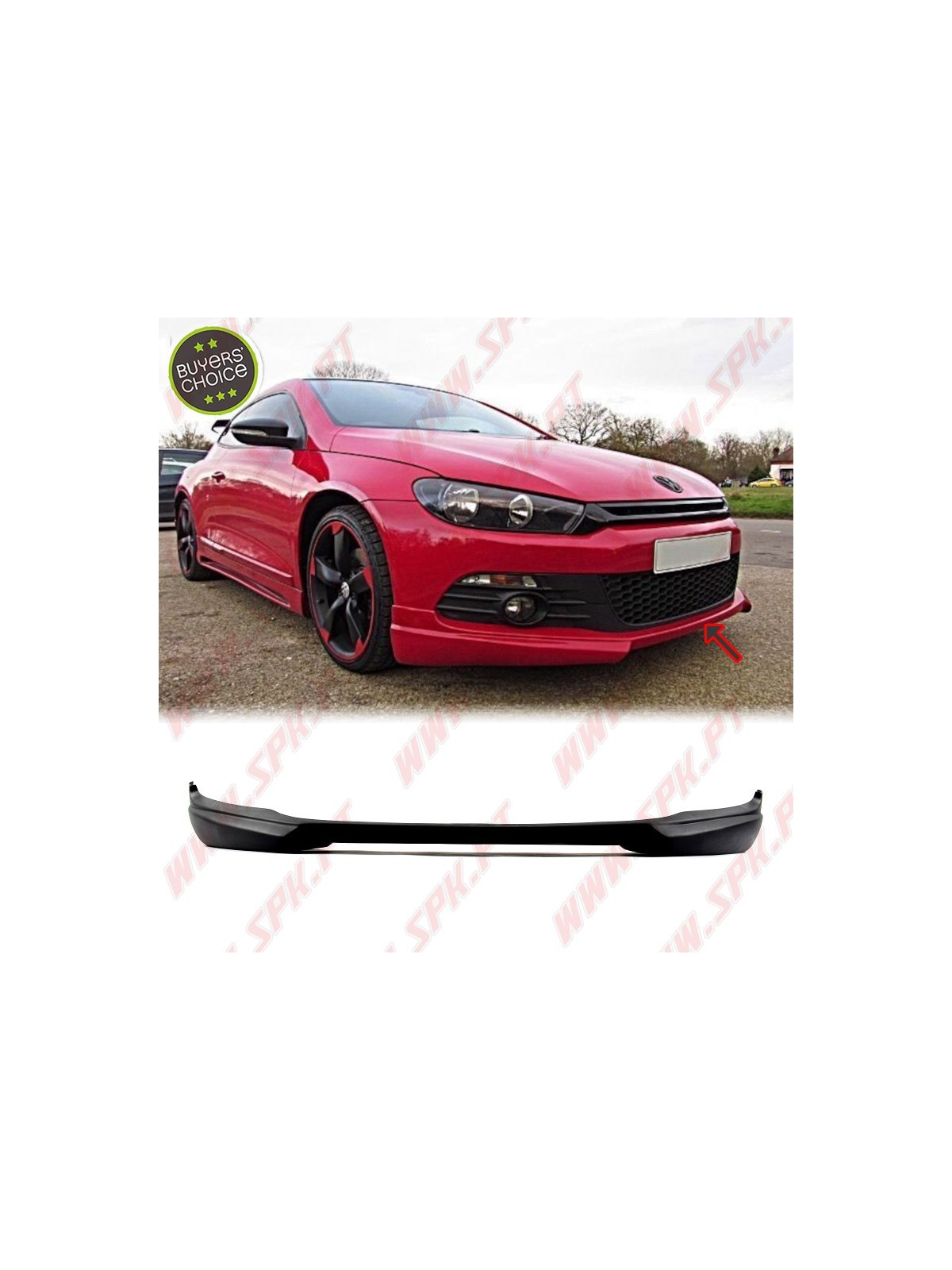 Spoiler Frontal VW Scirocco (2008-2014)