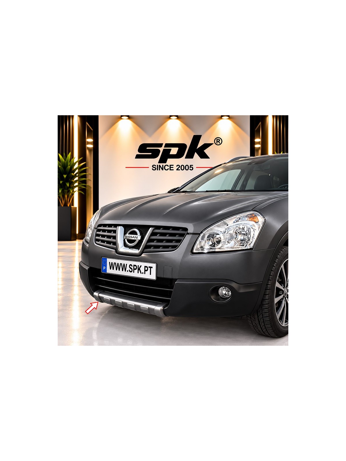 Spoiler Frontal - Nissan Qashqai J10 (2007-2009)