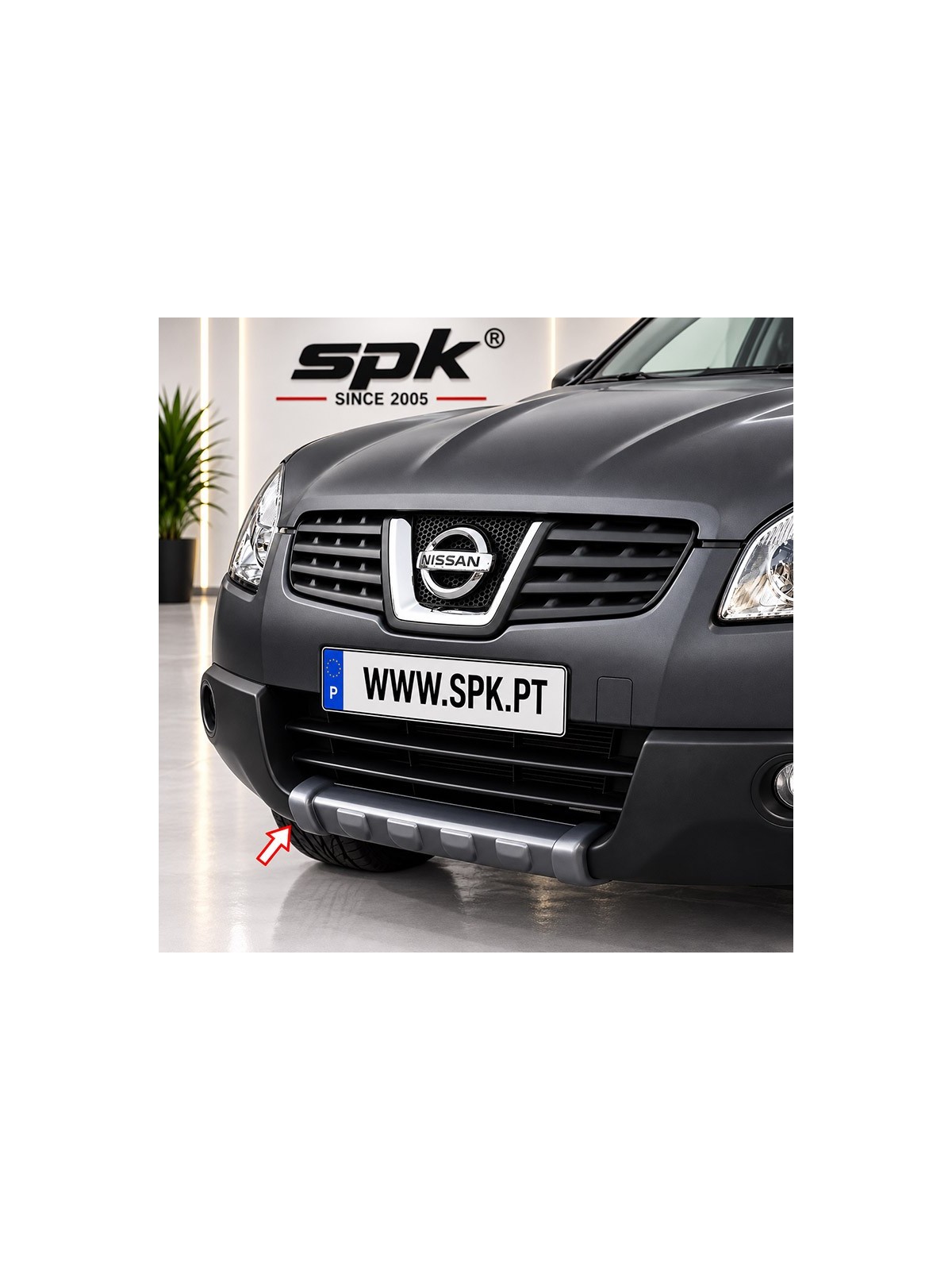 Spoiler Frontal - Nissan Qashqai J10 (2007-2009)
