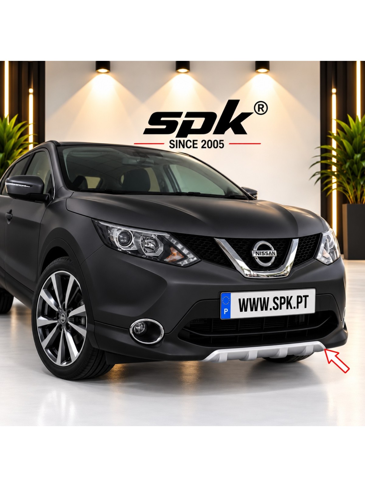 Spoiler Frontal V.1 - Nissan Qashqai J11 (2013-2017)