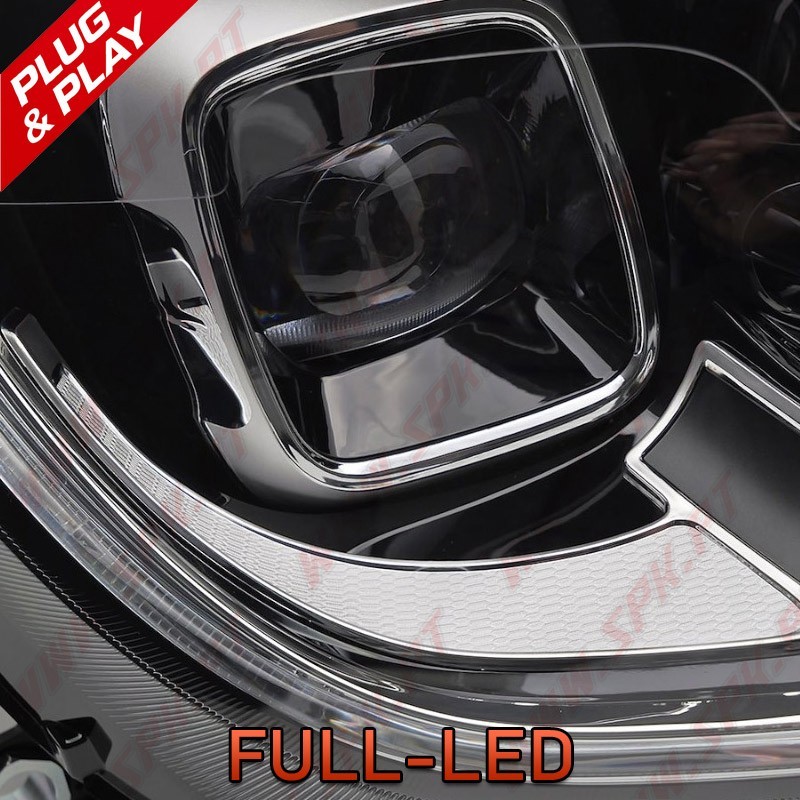 Faróis Tube-Light / Black - Mini R60 Countryman / R61 Paceman (2010-2016)