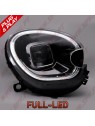 Faróis Tube-Light / Black - Mini R60 Countryman / R61 Paceman (2010-2016)