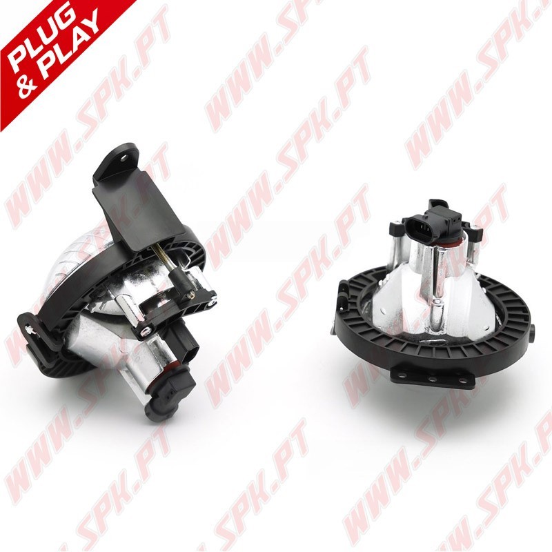 Faróis de Nevoeiro Smoke C/DRL - Mini Cooper R55 / R56 / R57 / R58 / R59 (2006-2015)