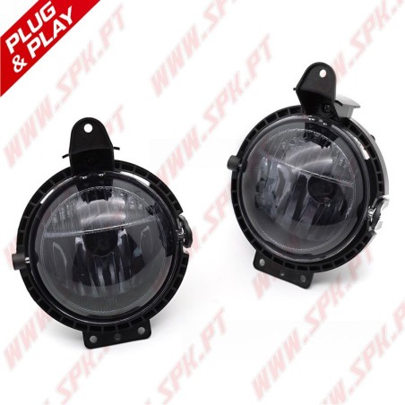 Faróis de Nevoeiro Smoke C/DRL - Mini Cooper R55 / R56 / R57 / R58 / R59 (2006-2015)