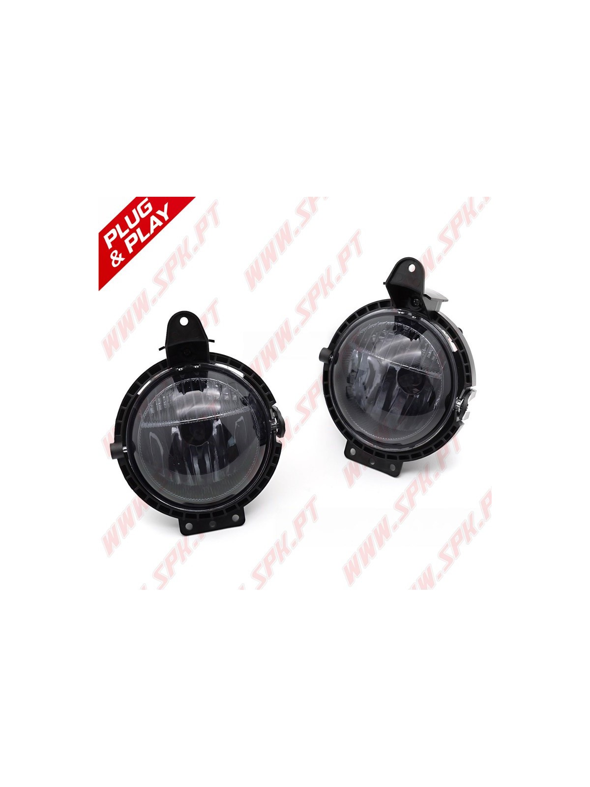 Faróis de Nevoeiro Smoke C/DRL - Mini Cooper R55 / R56 / R57 / R58 / R59 (2006-2015)