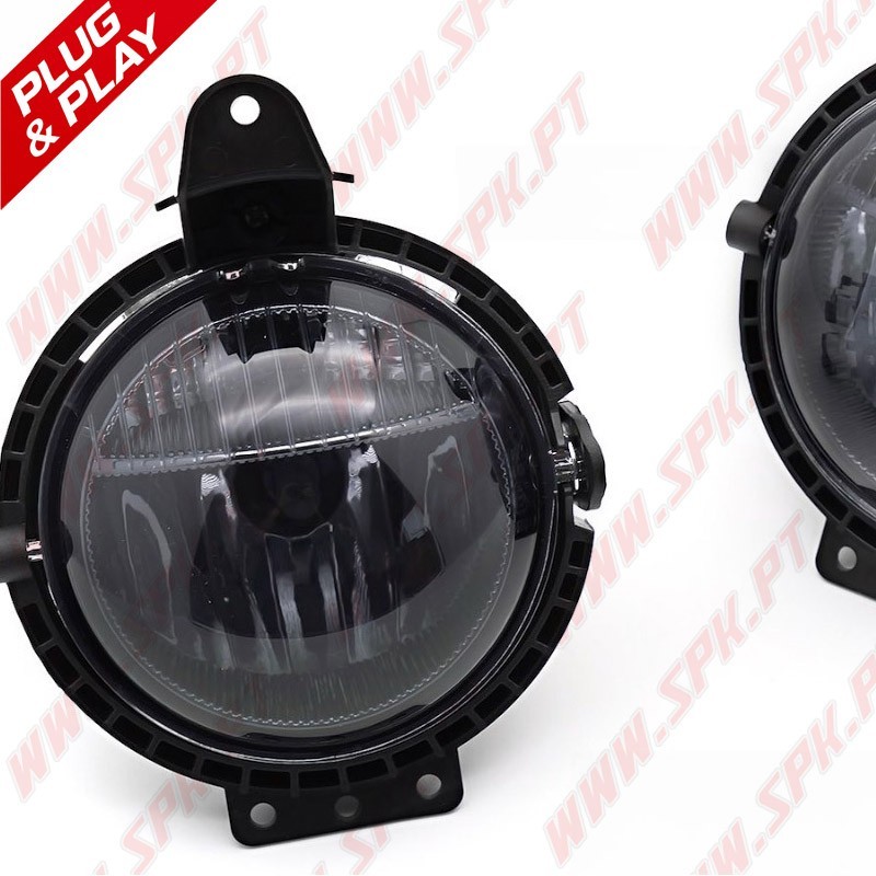 Faróis de Nevoeiro Smoke C/DRL - Mini Cooper R55 / R56 / R57 / R58 / R59 (2006-2015)