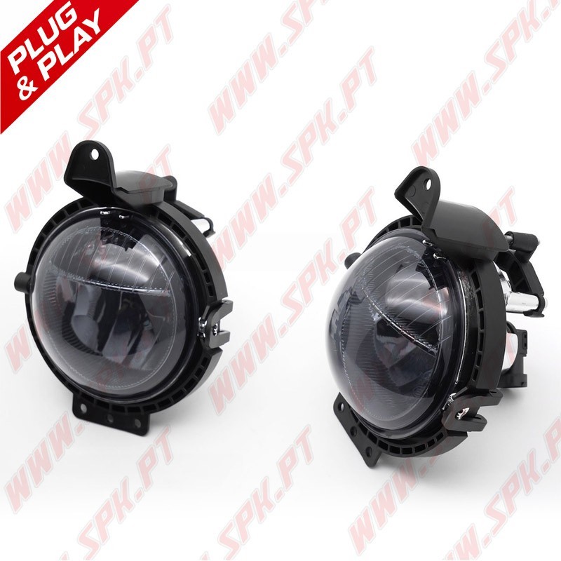 Faróis de Nevoeiro Smoke C/DRL - Mini Cooper R55 / R56 / R57 / R58 / R59 (2006-2015)