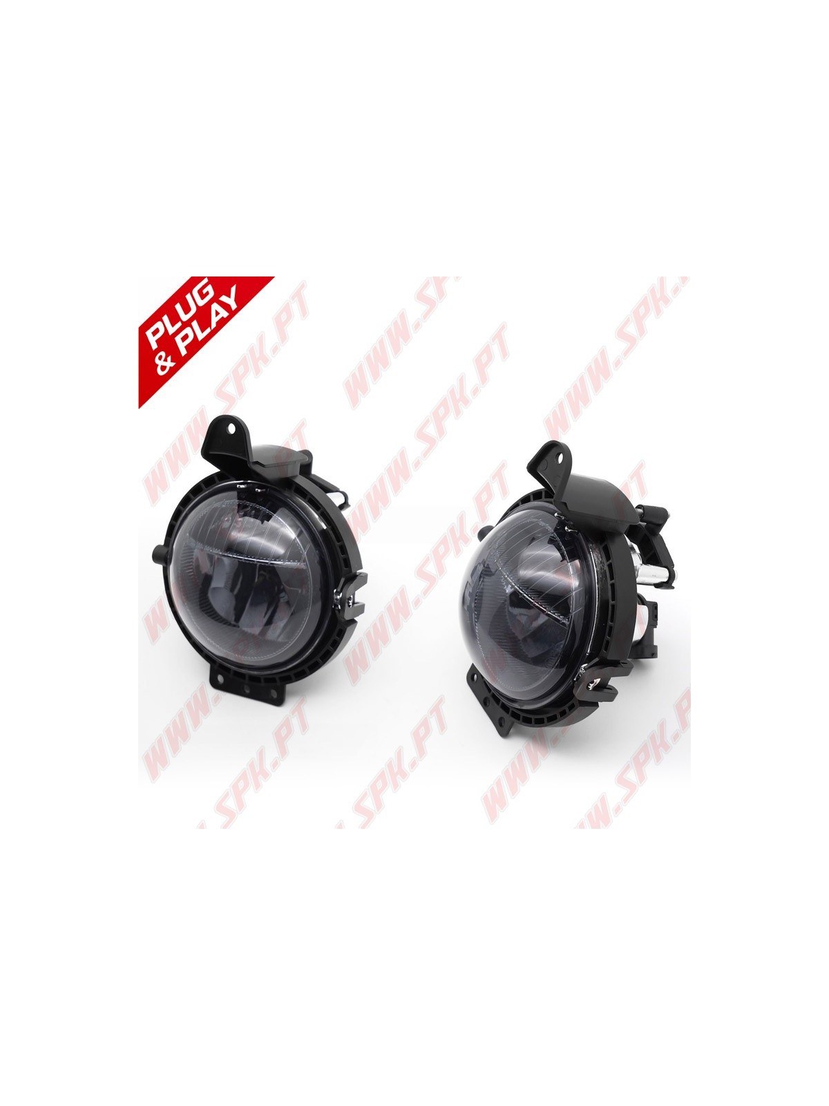 Faróis de Nevoeiro Smoke C/DRL - Mini Cooper R55 / R56 / R57 / R58 / R59 (2006-2015)
