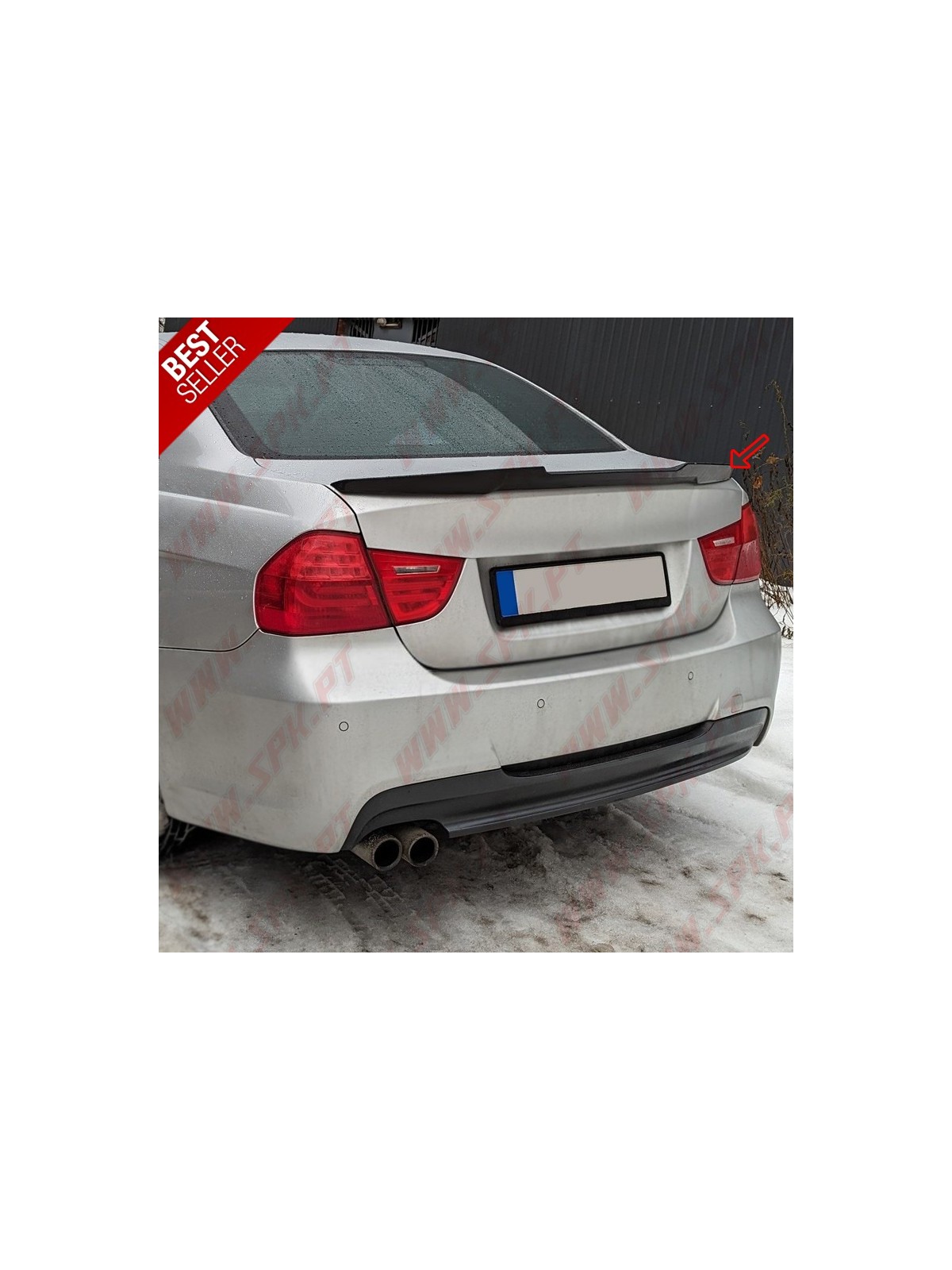 Aileron Traseiro Look M4 BMW E90 Sedan (2005-2011)