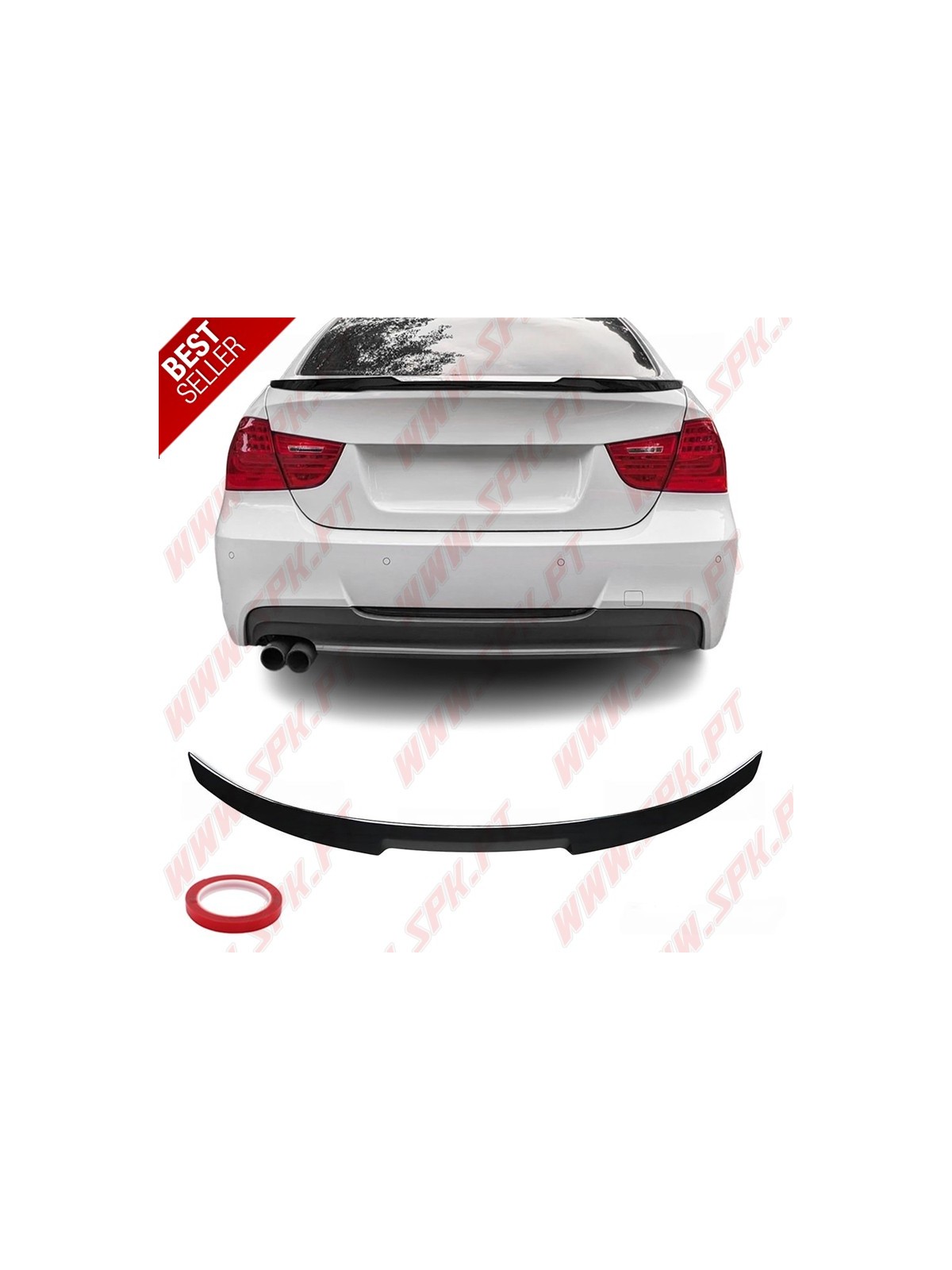 Aileron Traseiro Look M4 BMW E90 Sedan (2005-2011)