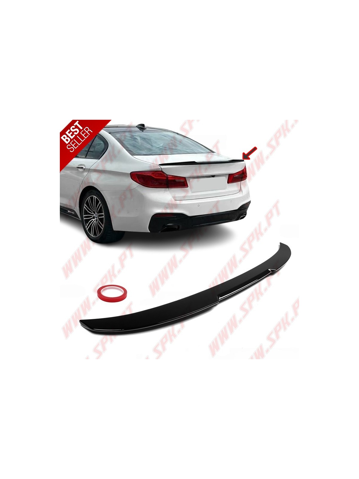 Aileron Traseiro Look M4 BMW G30 / F90 M5 (2017-2023)