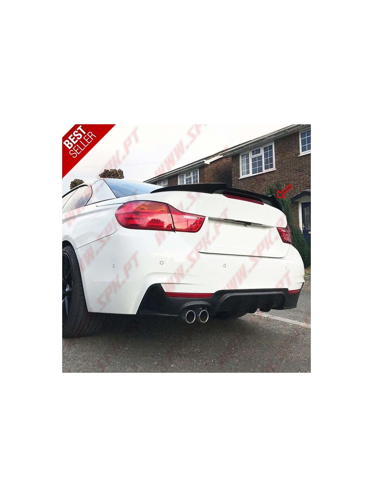 Aileron Traseiro Look M4 BMW F33 Cabrio / F83 M4 Cabrio (2014-2020)